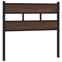 VidaXL 4017178 tête de lit et pied de lit Marron, Chêne
