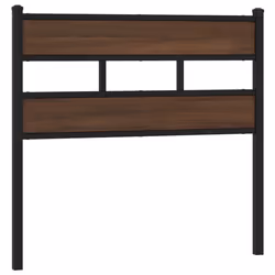 VidaXL 4017179, Marron, Chêne, Acier, Bois, 91,5 cm, 950 mm, 91,5 cm