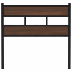 VidaXL 4017179 tête de lit et pied de lit Marron, Chêne