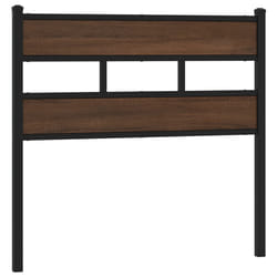 VidaXL 4017186 tête de lit et pied de lit Marron, Chêne