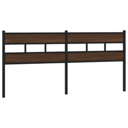 VidaXL 4017187 tête de lit et pied de lit Marron, Chêne