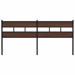 VidaXL 4017188 tête de lit et pied de lit Marron, Chêne