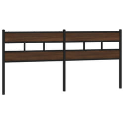 VidaXL 4017189 tête de lit et pied de lit Marron, Chêne