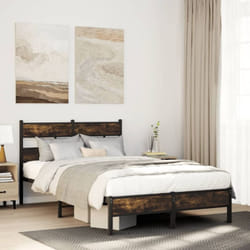Cadre De Lit Sans Matelas Avec Tête De Lit 120x190 Cm Vidaxl