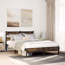 Si vous recherchez un cadre de lit robuste pour votre chambre à coucher, ce cadre de lit classique au design élégant et intem ...