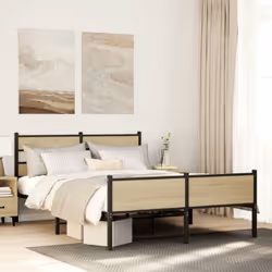 Si vous recherchez un cadre de lit robuste pour votre chambre à coucher, ce cadre de lit classique au design élégant et intem ...