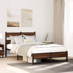 Si vous recherchez un cadre de lit robuste pour votre chambre à coucher, ce cadre de lit classique au design élégant et intem ...