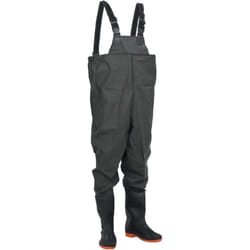 Cuissardes avec bottes vert foncé taille 38 - Vidaxl