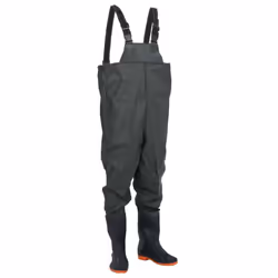 Présentation du Produit Les cuissardes avec bottes vert foncé taille 40 de la marque vidaXL sont conçues pour offrir une prot ...