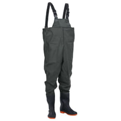 Cuissardes avec bottes vert foncé taille 40