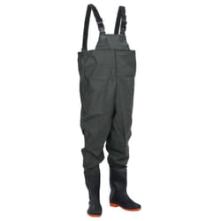 Cuissardes avec bottes vert foncé taille 46