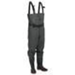 vidaXL Cuissardes avec bottes et ceinture vert foncé taille 41