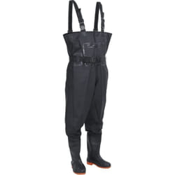 Cuissardes avec bottes et ceinture noir taille 45 Vidaxl 877203