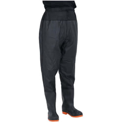 Vidaxl - Cuissardes avec bottes noir taille 39