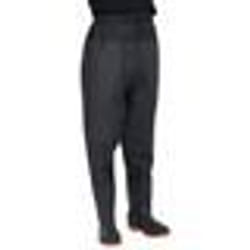 vidaXL Cuissardes avec bottes noir taille 43
