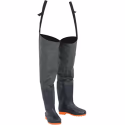 Ces cuissardes sont durables et flexibles, adaptées à la pêche, à la chasse, à l'agriculture et plus encore. Ajustables et co ...