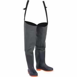 Ces cuissardes sont durables et flexibles, adaptées à la pêche, à la chasse, à l'agriculture et plus encore. Ajustables et co ...