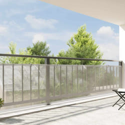 Vidaxl - Bâche transparente avec œillets 1x10 m polyéthylène