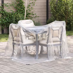 Cette bâche transparente a une variété de fonctions, comme pour l'utilisation extérieure et intérieure. Protégez vos meubles ...