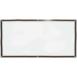 Vidaxl - Bâche transparente avec œillets 1x2 m polyéthylène