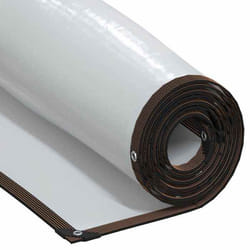 vidaXL Bâche transparente avec œillets 3x6 m polyéthylène bâche claire bâche claire résistante bâche en plastique 4018558
