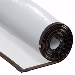 vidaXL Bâche transparente avec œillets 4x10 m polyéthylène bâche claire bâche claire résistante bâche en plastique 4018566