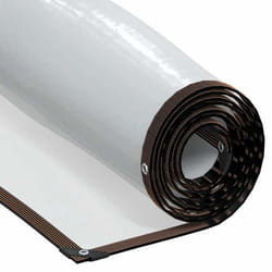 vidaXL Bâche transparente avec œillets 4x10 m polyéthylène bâche claire bâche claire résistante bâche en plastique 4018566