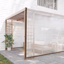 Cette bâche transparente a une variété de fonctions, comme pour l'utilisation extérieure et intérieure. Protégez vos meubles  ...