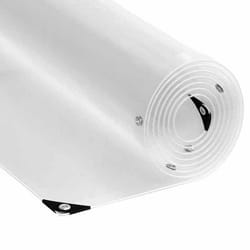vidaXL Bâche transparente avec œillets 2x6 m PVC bâche claire bâche claire résistante bâche en plastique transparente 4018595