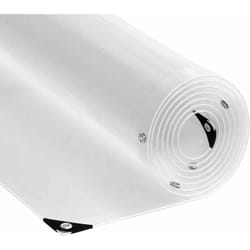 Vidaxl - Bâche transparente avec œillets 4x10 m pvc