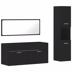 VidaXL 3308527, Noir, Bois, 1000 mm, 385 mm, 460 mm, 100 cm
