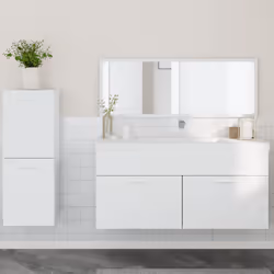 VidaXL 3308531, Blanc, Bois, 1000 mm, 385 mm, 460 mm, 100 cm