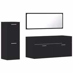 VidaXL 3308532, Noir, Bois, 1000 mm, 385 mm, 460 mm, 100 cm