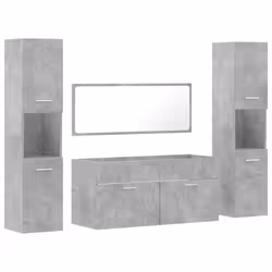 VidaXL 3308539, Gris, Bois, 1000 mm, 385 mm, 460 mm, 100 cm