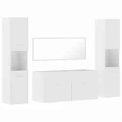VidaXL 3308540, Blanc, Bois, 1000 mm, 385 mm, 460 mm, 100 cm