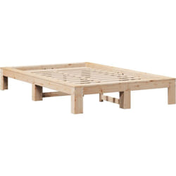 Cadre de lit sans matelas 120x200 cm bois de pin massif Vidaxl