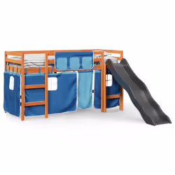 VidaXL 3309072 Lit pour enfant Bleu Polyester
