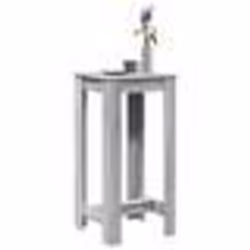 vidaXL Table de bar sonoma gris 51x50x103,5 cm bois d'ingénierie