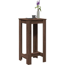 Vidaxl - Table de bar chêne marron 51x50x103,5 cm bois d'ingénierie