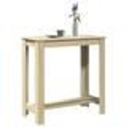 vidaXL Table de bar chêne sonoma 102x50x103,5 cm bois d'ingénierie