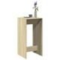 vidaXL Table de bar chêne sonoma 51x50x103,5 cm bois d'ingénierie