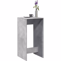 Choisir cette table de bar ajoute à la fois esthétique et praticité à votre espace ! Matériau stable et durable : le bois d'i ...