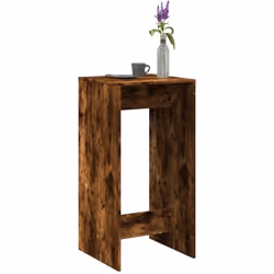 Choisir cette table de bar ajoute à la fois esthétique et praticité à votre espace ! Matériau stable et durable : le bois d'i ...