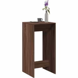 Choisir cette table de bar ajoute à la fois esthétique et praticité à votre espace ! Matériau stable et durable : le bois d'i ...