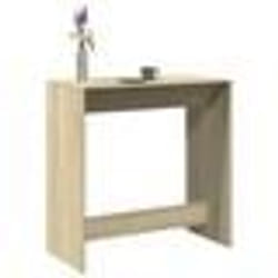 vidaXL Table de bar chêne sonoma 102x50x103,5 cm bois d'ingénierie