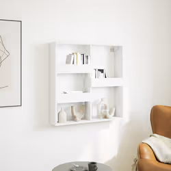 VidaXL 854544 étagères Bois Blanc