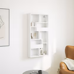 VidaXL 854553 étagères Bois Blanc