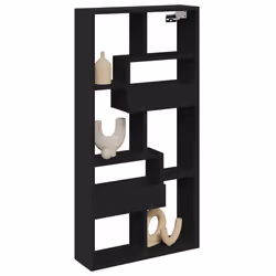 VidaXL 854554 étagères Bois Noir