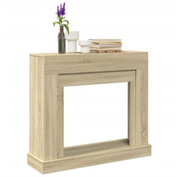 Vidaxl - Cadre de cheminée chêne sonoma 100x30x87,5 cm bois d'ingénierie