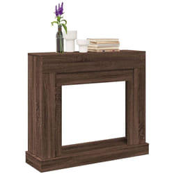 Vidaxl - Cadre de cheminée chêne marron 100x30x87,5 cm bois d'ingénierie
